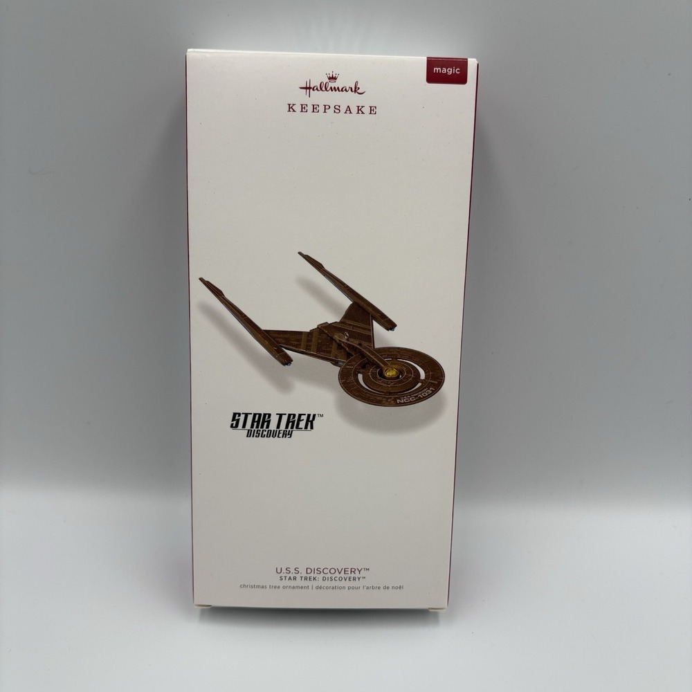 Hallmark Keepsake Ornament Star Trek Discovery U.S.S. Discovery 2018